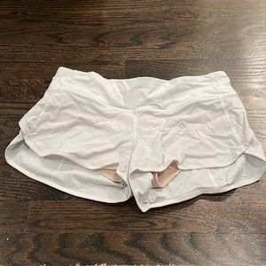 Lululemon Speed Up Short 2.5 White